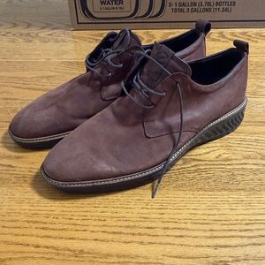 Ecco Men's Dark Brown Leather Oxfords